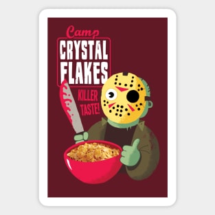 Camp Crystal Flakes Magnet